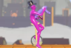 2 Player Games, Unicycle Mayhem, Games-kids.com