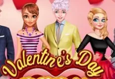 Princess Games, Valentine Day Mix and Match Dating, Games-kids.com