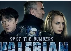 Hidden Numbers Games, Valerian and the City of a Thousand Planets Spot the Numbers, Games-kids.com