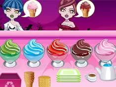 Vampire Games, Vampire Ice Cream Shop, Games-kids.com