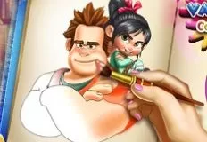 Wreck It Ralph Games, Vanellope Coloring Book, Games-kids.com