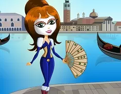 Girl Games, Venice Carnival Dress Up, Games-kids.com