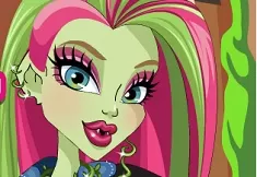 Monster High Games, Venus McFlytrap Facial Makeover, Games-kids.com