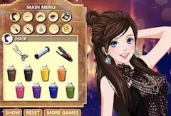 Girl Games, Violet Makeover, Games-kids.com