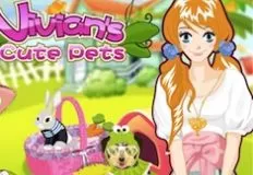 Girl Games, Vivian Cute Pets, Games-kids.com