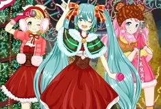 Girl Games, Vocaloid Christmas, Games-kids.com