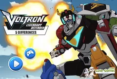 Voltron Legendary Defender Games, Voltron Legendary Defender 5 Differences, Games-kids.com