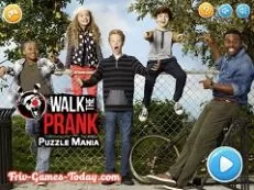 Puzzle Games, Walk the Prank Puzzle, Games-kids.com