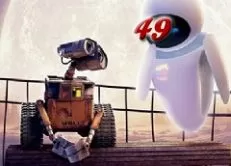 Hidden Numbers Games, Wall E Hidden Numbers, Games-kids.com