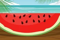 Cooking Games, Watermelon Cooler Slushy, Games-kids.com