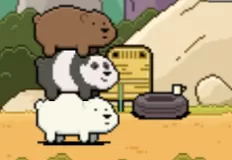 We Bare Bears Games, We Bare Bears Forest Run, Games-kids.com