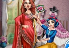 Wedding Dress Up Snow White Games