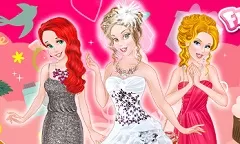 Princess Games, Wedding Shopping with Bridesmaids, Games-kids.com