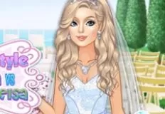 Wedding Style Cinderella Vs Rapunzel Vs Elsa - Princess Games