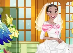 Princess and the Frog Games, Wedding Tiana Dress Up, Games-kids.com