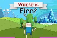 Adventure Time Games, Where is Finn, Games-kids.com