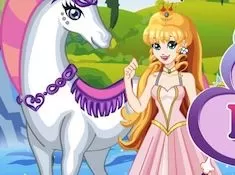 Princess Games, White Horse Princess, Games-kids.com