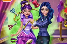 Descendants Games, Wicked High School Prom Tailor, Games-kids.com