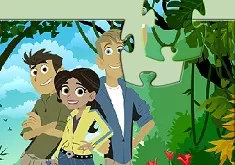 Kratt Brothers Games, Wild Kratts in Jungle Puzzle, Games-kids.com