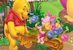 Winnie the Pooh Games, Winnie and Piglet and the Balloon Trail, Games-kids.com