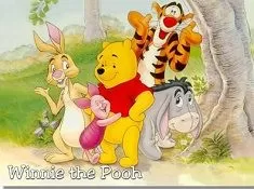 Winnie the Pooh Games, Winnie Loving Friends Puzzle, Games-kids.com