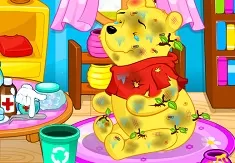 Winnie the Pooh Games, Winnie the Pooh at the Doctor, Games-kids.com