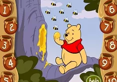 Winnie the Pooh Games, Winnie the Pooh Honey Tree Countdown, Games-kids.com