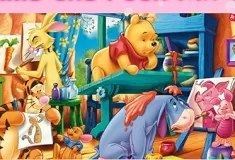 Winnie the Pooh Games, Winnie the Pooh Puzzle Mix Up, Games-kids.com