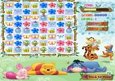 Winnie the Pooh Games, Winnie the Pooh Springtime Scramble, Games-kids.com