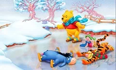 Winnie the Pooh Games, Winnie Winter, Games-kids.com