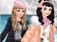 Girl Games, Winter Down Coats, Games-kids.com