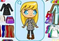 Girl Games, Winter Dress Up, Games-kids.com