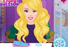 Barbie Games, Winter Hair Trends Crimp, Games-kids.com