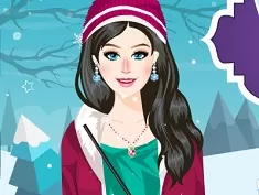 Girl Games, Winter Land Shopping Dress Up, Games-kids.com