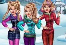 Girl Games, Winter Looks, Games-kids.com