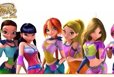 Winx Games, Winx Mahjong, Games-kids.com