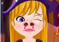 Doctor Games, Witch Nose Doctor, Games-kids.com