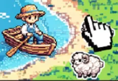 Puzzle Games, Wolf Sheep And Cabbage, Games-kids.com