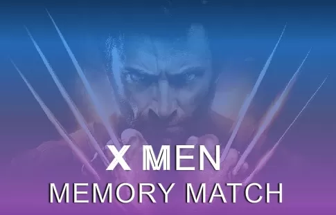 X Men Games, Wolverine Memory, Games-kids.com