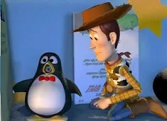 Toy Story Games, Woody and the Penguin Puzzle, Games-kids.com