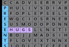 Puzzle Games, Word Search Valentine, Games-kids.com