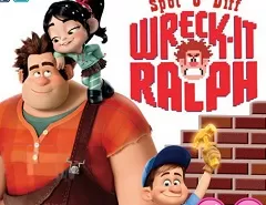 Wreck It Ralph Games, Wreck it Ralph 6 Differences, Games-kids.com