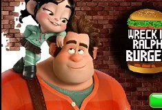 Wreck It Ralph Games, Wreck It Raplh Burger, Games-kids.com