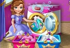 Sofia the First Games, Young Princess Laundry Day, Games-kids.com