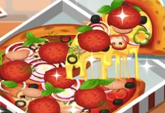 Cooking Games, Yummy Super Pizza, Games-kids.com