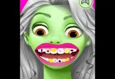 Zombie Games, Zombie at Dentist, Games-kids.com