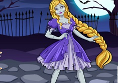 once upon a zombie rapunzel