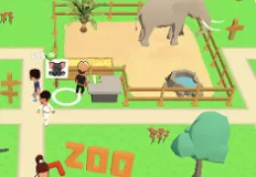 Animal Games, Zoo Island, Games-kids.com