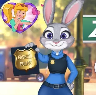 Zootopia Games, Zootopia Fashion Police, Games-kids.com