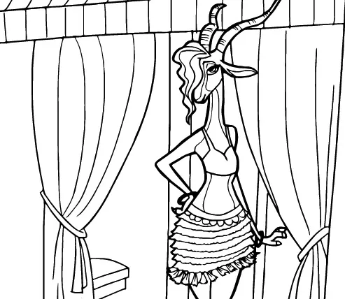 zootopia coloring pages free